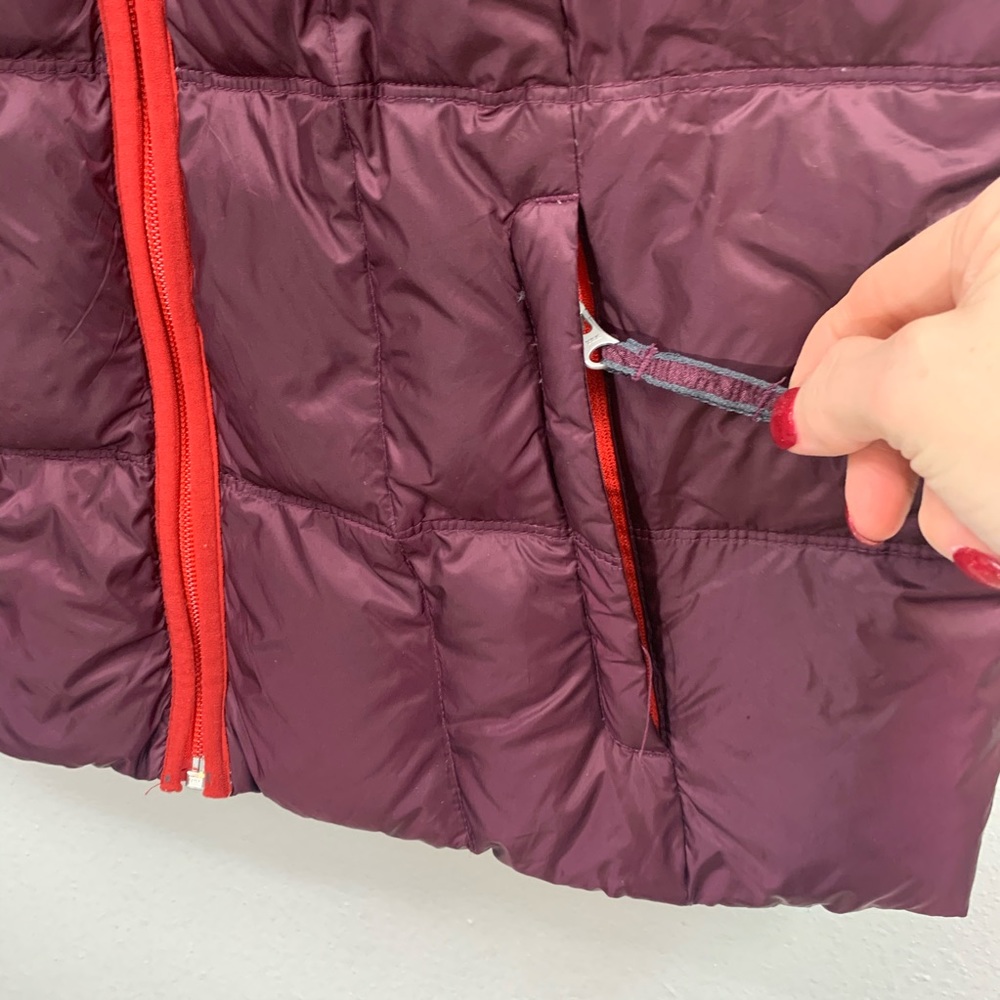 **SOLD** Eddie Bauer Premium Down Hooded Vest - Picture 4 of 8